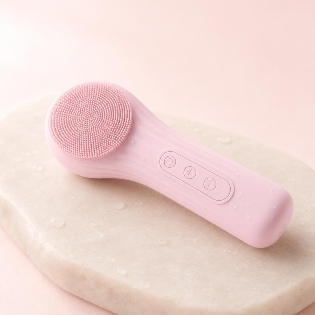Lumi Skin brush in Pink