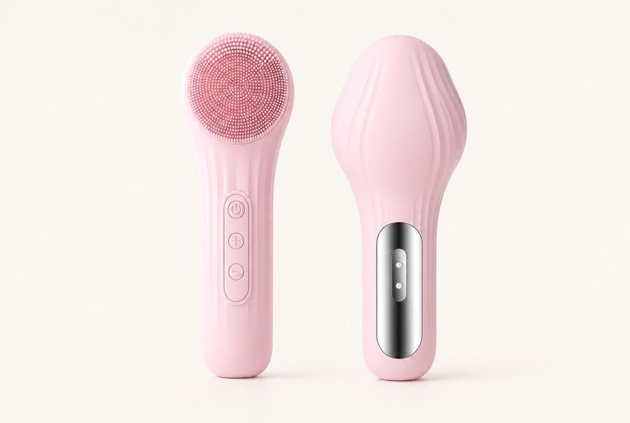 Front and back of the brush